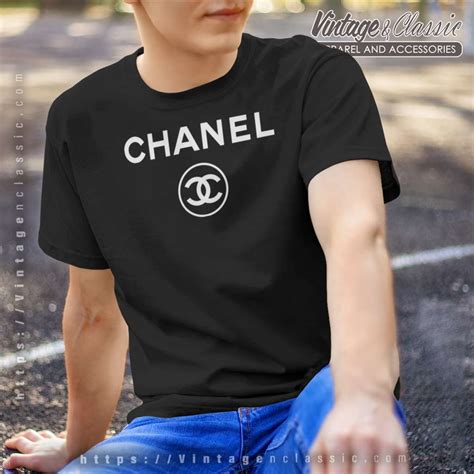 chanel logo tshirts|pre owned chanel shirts.